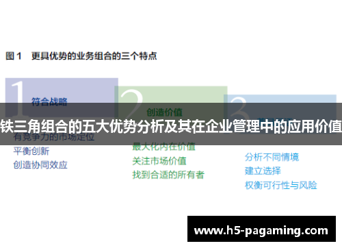 铁三角组合的五大优势分析及其在企业管理中的应用价值