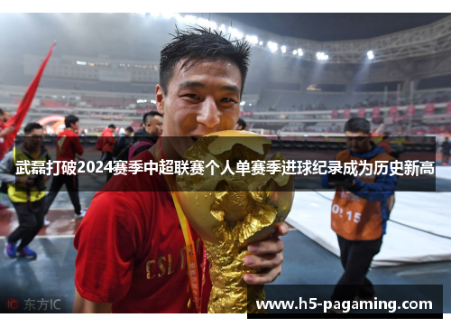 武磊打破2024赛季中超联赛个人单赛季进球纪录成为历史新高